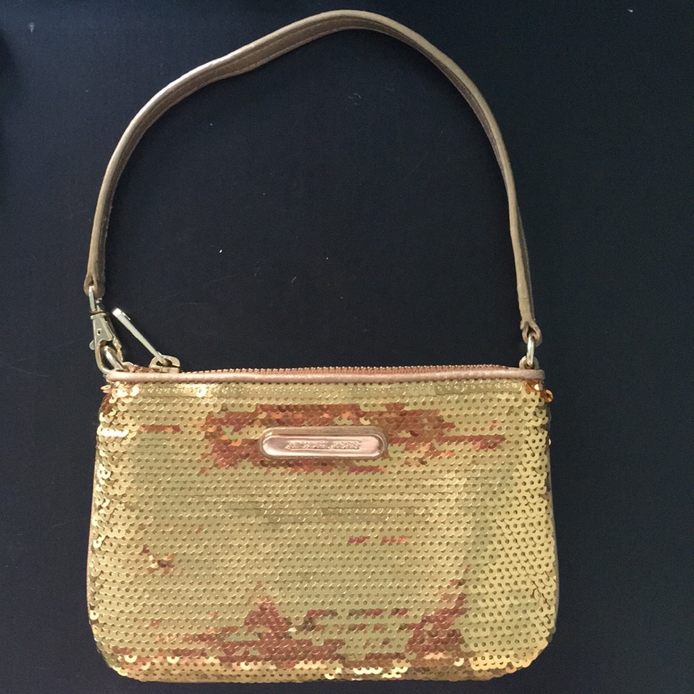 MICHAEL KORS Gold ✨Sequin✨ Wristlet